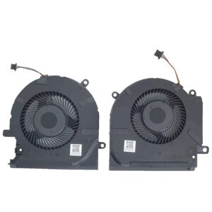 CPU + GPU Cooling Fan  (02 fan -L+R -Pair)  for HP Omen 15-EK / 15 -EN /TPN Q236 Series Laptop P/N M04216-001 ND8CC02-19J22 / M04215-001 ND8CC02-19J22