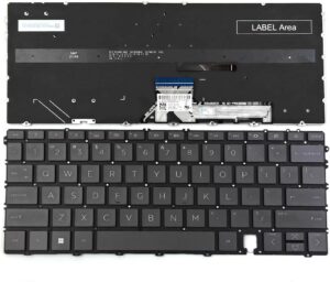 Buy HP Spectre x360 14-EF / 14t-EF (TPN-C155) compatible backlit keyboard – US layout, black finish, durable replacement by Sanj Tech Mate.