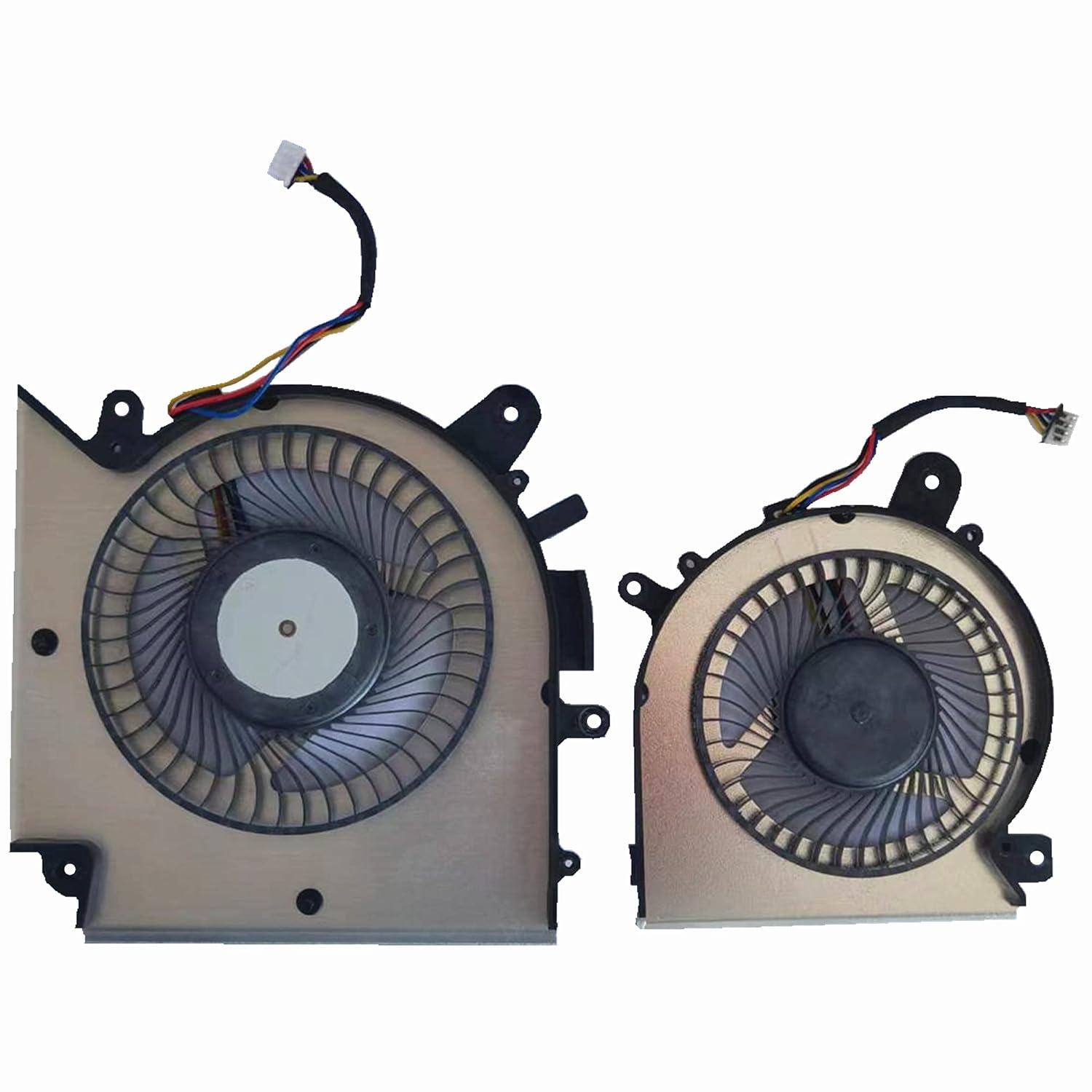 CPU +GPU (L+R Pair) Cooling Fan for MSI GF 66 GL 66 WF 66 GF76 GL76 Series Laptop Set of Two fan"