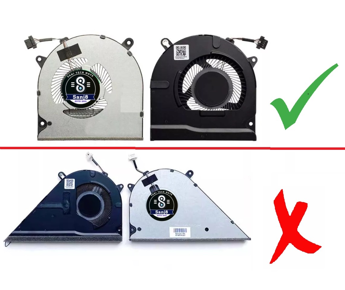 HP Pavilion 15-EG 15t-EG15-EH 15z- TPN-Q245 Q246 S CPU/GPU Cooling fan (Single Fan) Series Laptop - Image 3