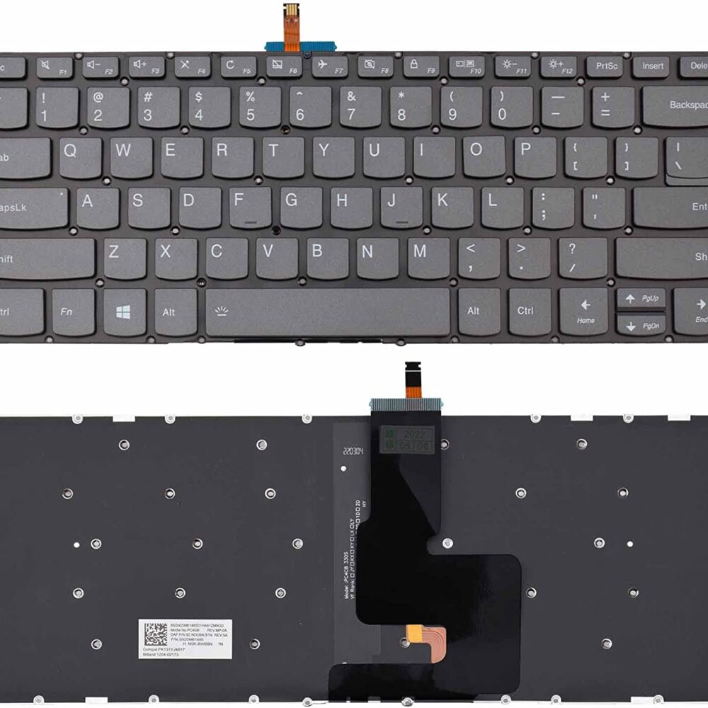 Keyboard for Lenovo IdeaPad 3-14ADA05 / 3-14IGL05 / 3-14IML05 / 3-14IIL05 Series – Backlit & Non-Backlit Options (OEM Compatible)