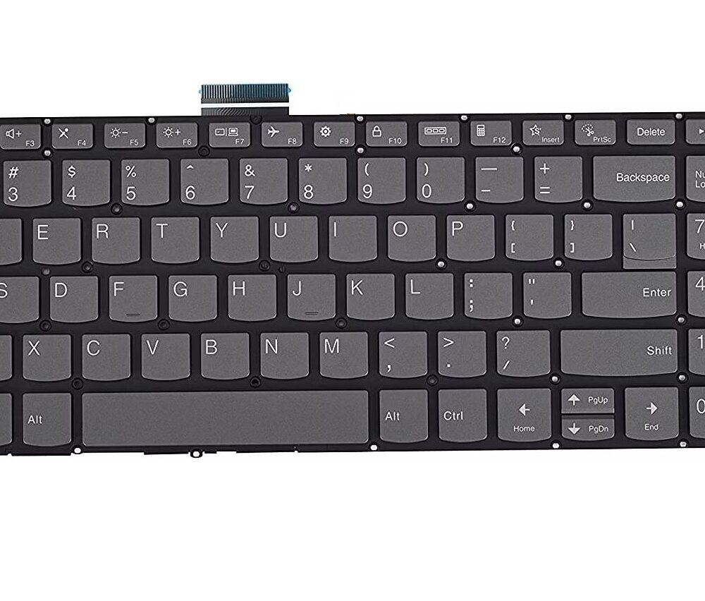 Backlit Keyboard for Lenovo IdeaPad 3-15ABA7 3-15IAU7 3-15AFA7 Laptop grey