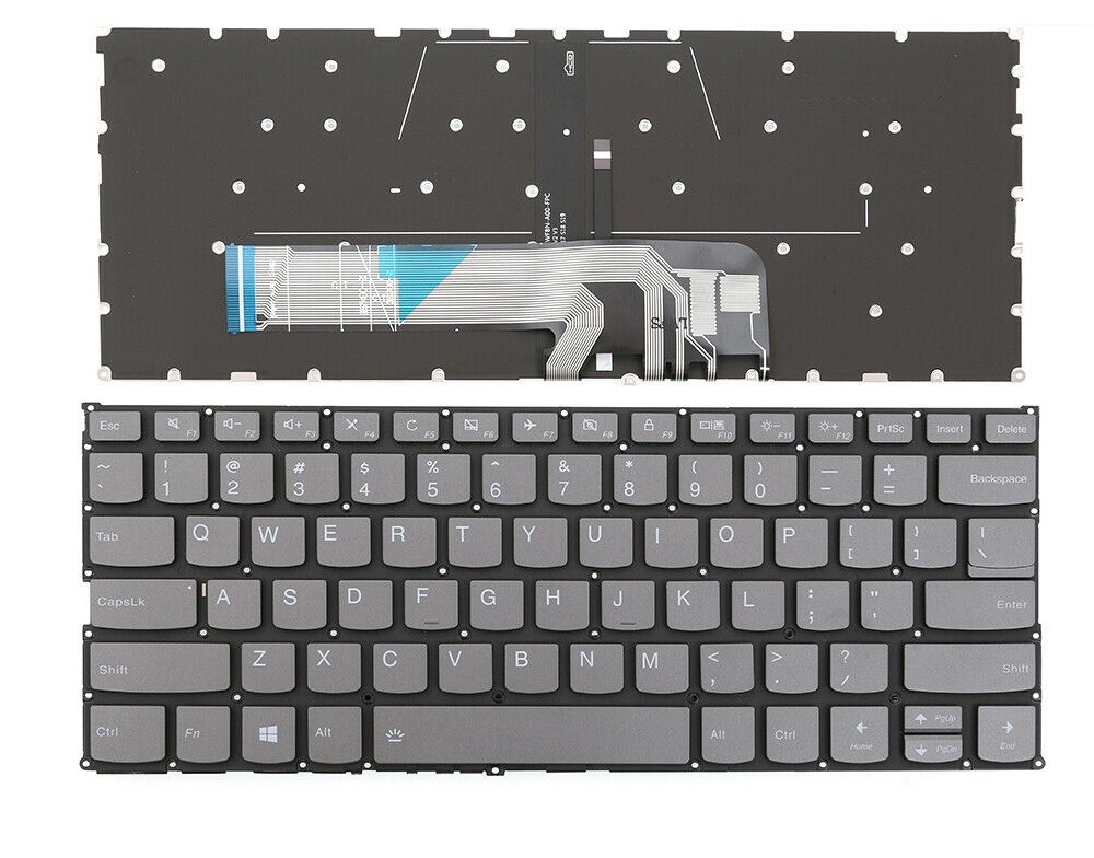Lenovo Yoga C340-14IML / C340-14API / C340-14IWL & V340-14IML / C740-14IML Series Laptop Keyboard – Backlit & Non-Backlit Options (OEM Compatible)