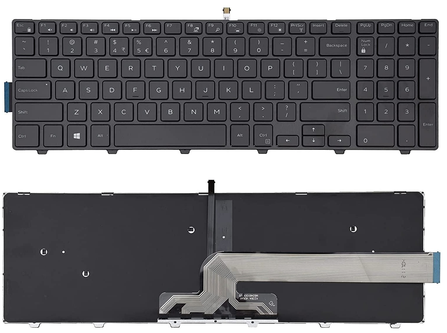 Dell Vostro 3568 / 3558 Backlit Keyboard