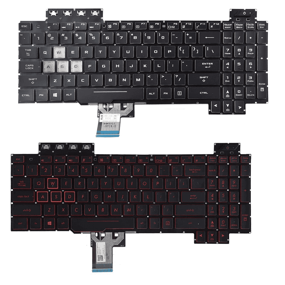 ASUS FX505 Backlit Keyboard