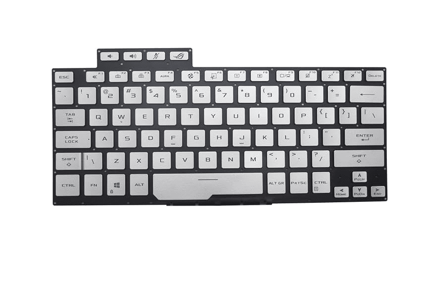 Home 12 ASUS ROG Zephyrus G14 GA401Q Backlit Keyboard
