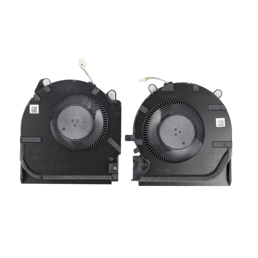 Home 14 HP Victus 16-D 16-E 80W Cooling Fan Set Replacement for HP Victus 16D 16E RTX 3060 Laptop