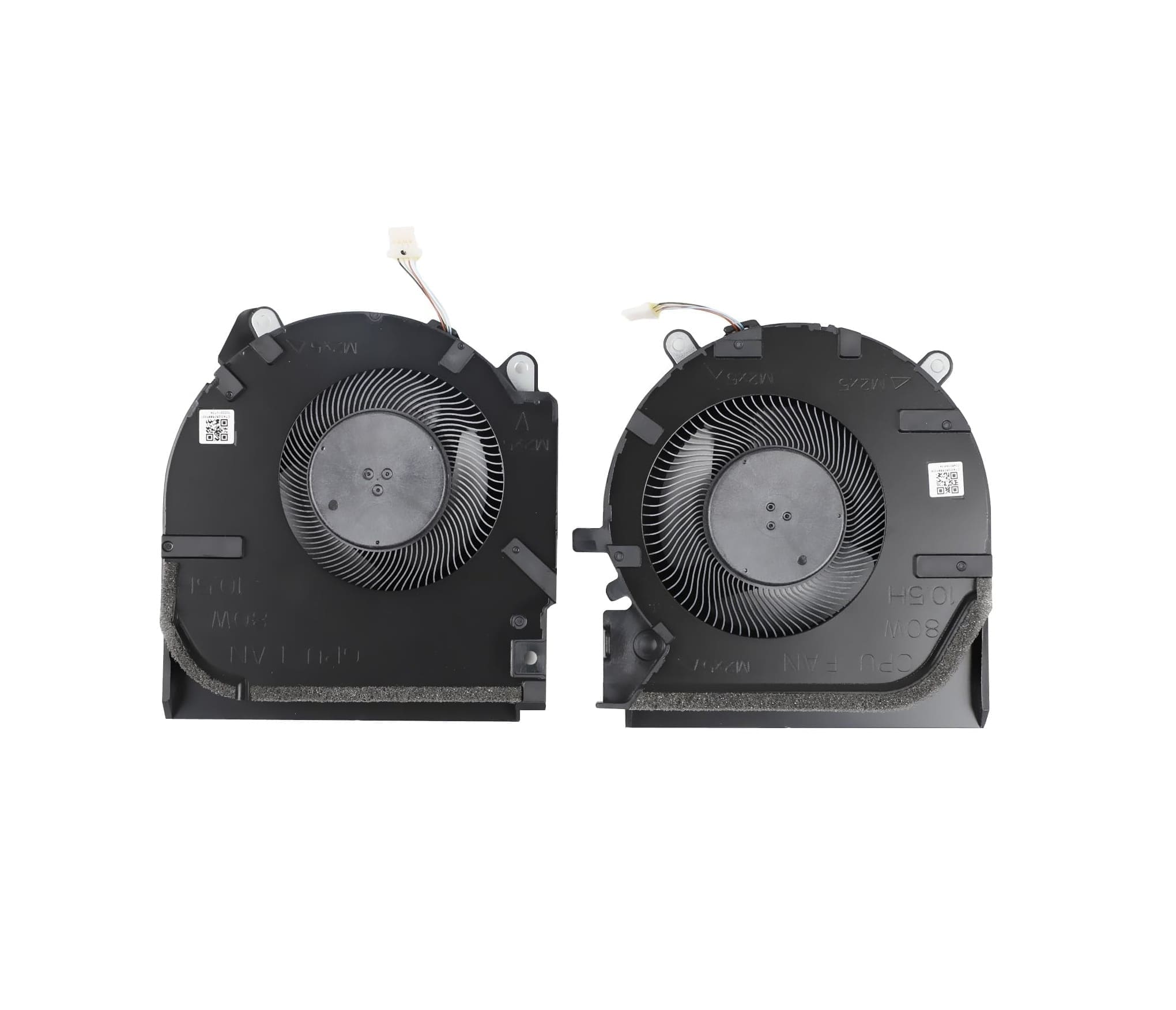 CPU & GPU Cooling Fan for HP Victus 16-D 16-E (TPN-Q263 TPN-Q264) | 80W Heavy Duty Series Laptop Fan 1 HP Victus 16-D 16-E 80W Cooling Fan Set Replacement for HP Victus 16D 16E RTX 3060 Laptop